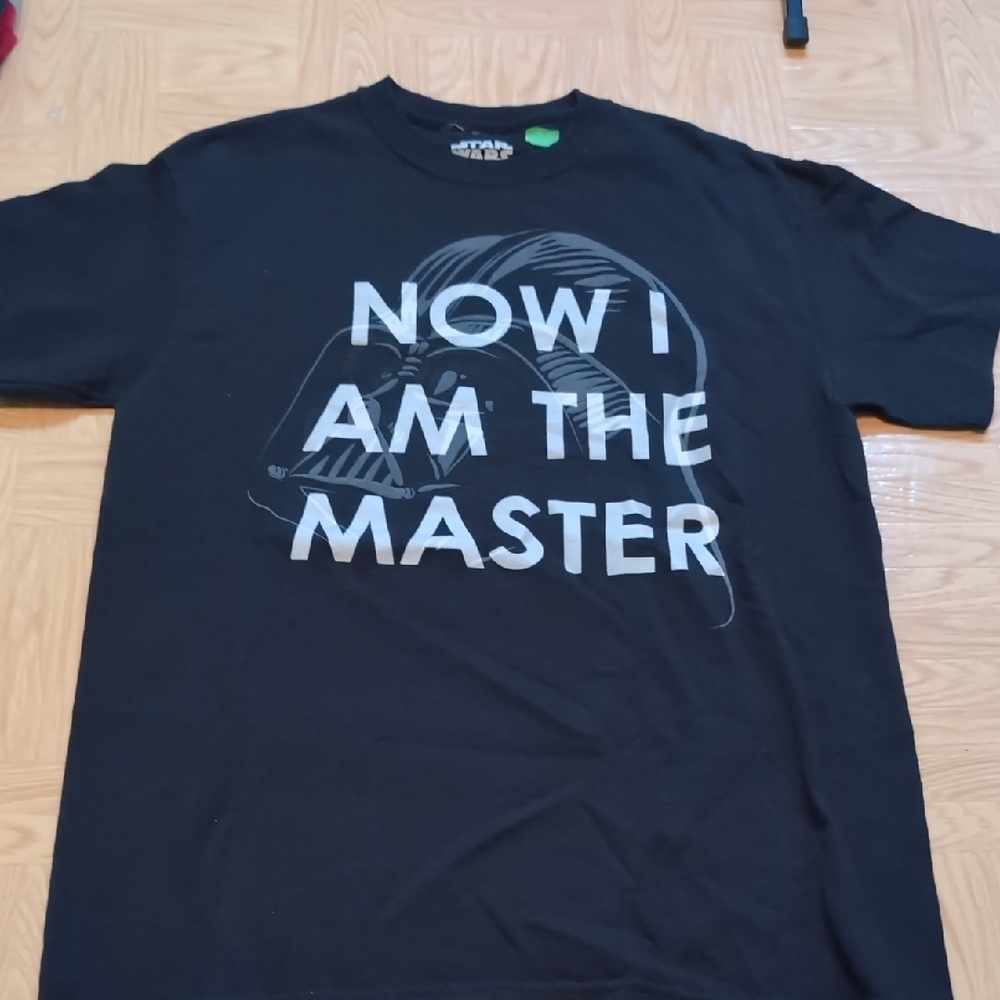 Star Wars 'Now I Am The Master' Darth Vader Black Tee
